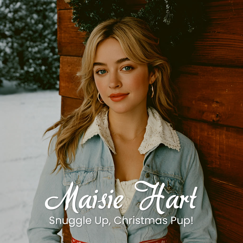 Maisie Hart - Snuggle Up, Christmas Pup Album Cover